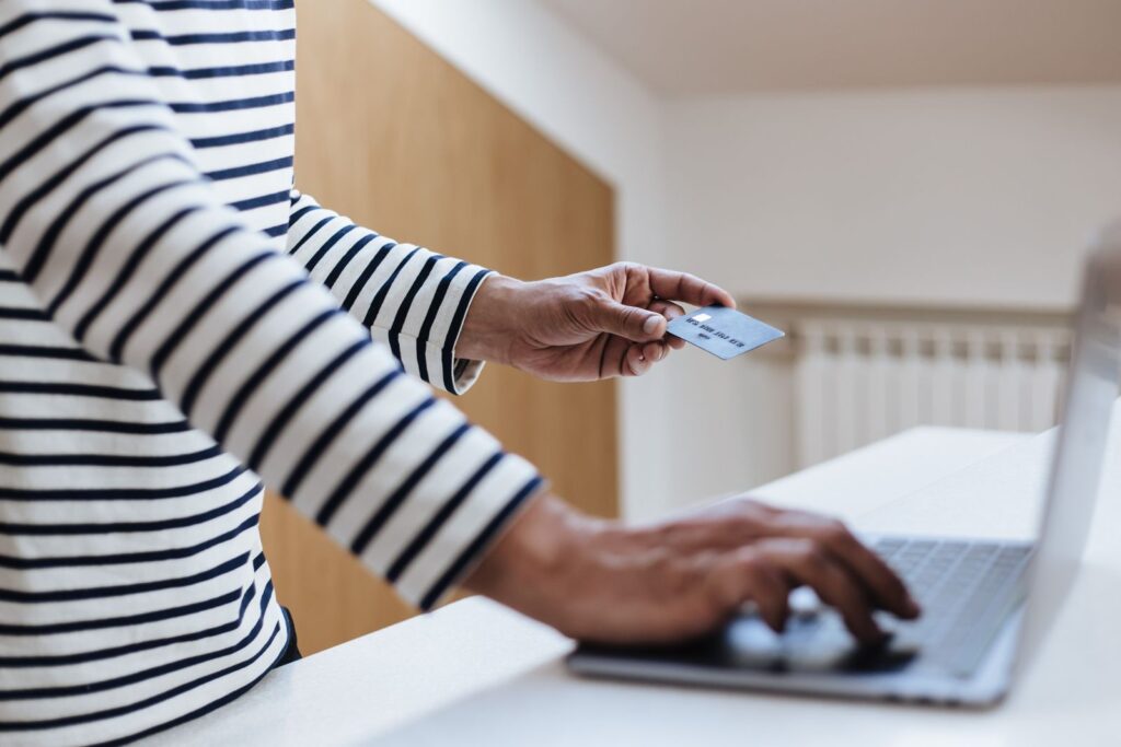 Researching lenders online at home